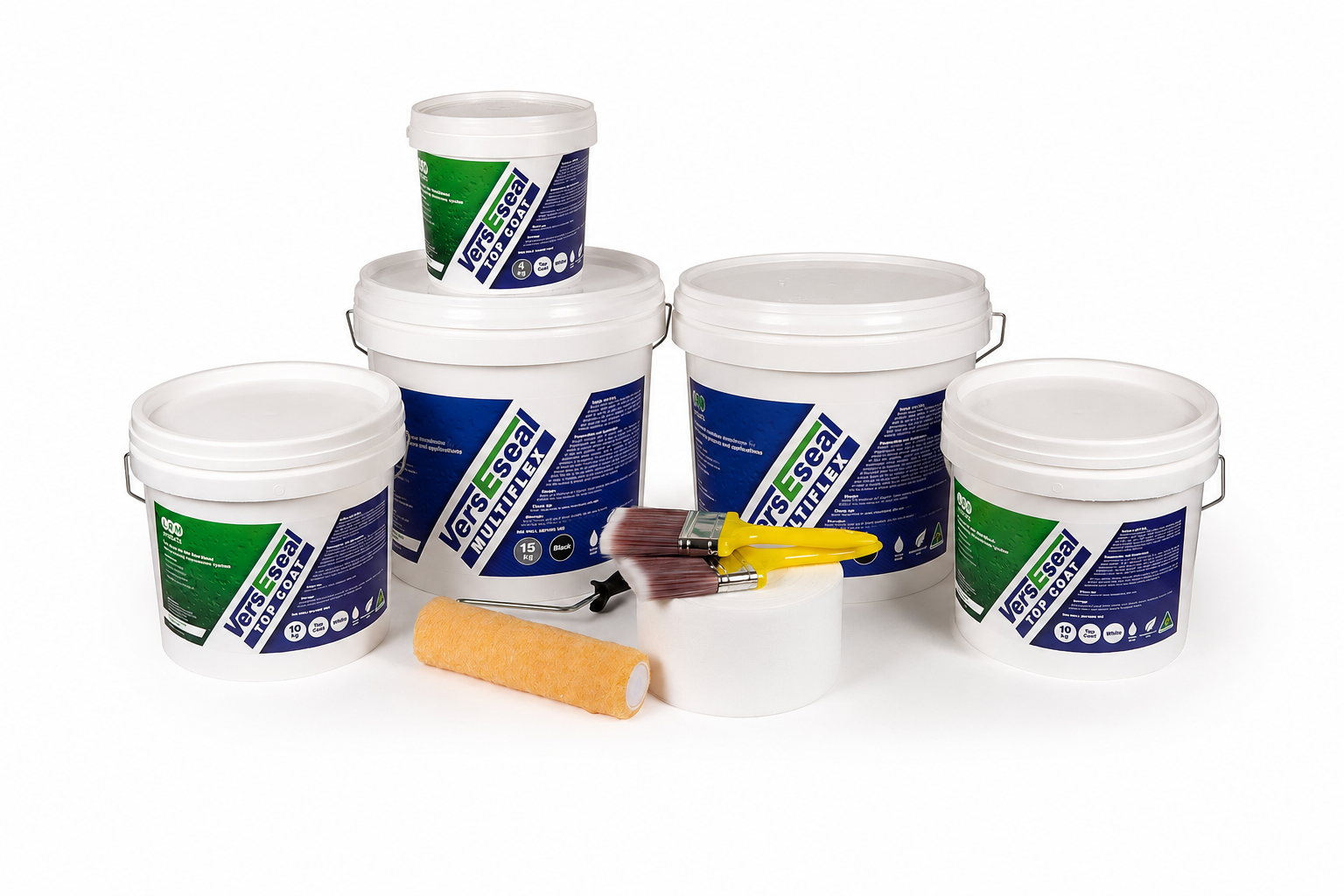VersEseal Extra Large Size Caravan, Fifth Wheeler and Bus Waterproofing Bundle - 30sqm